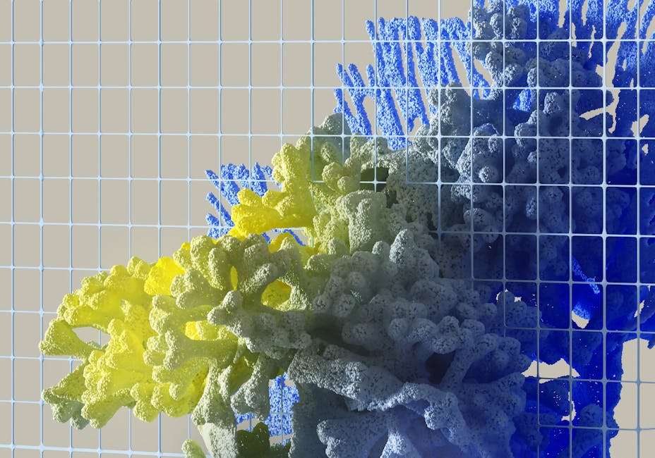 An abstract digital representation of interconnected human faces and data points, symbolizing AI ethics and future challenges.