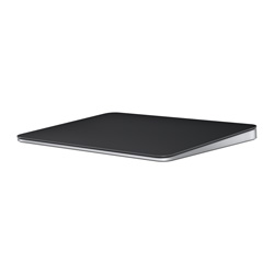 Black Apple Magic Trackpad, a wireless multi-touch surface.