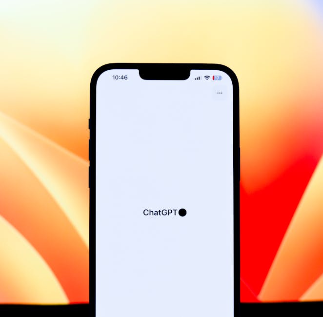 Modern smartphone displaying the ChatGPT application, symbolizing seamless digital experiences and monetization through APIs.